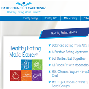 Healthy Eating by Dairy Council of CA